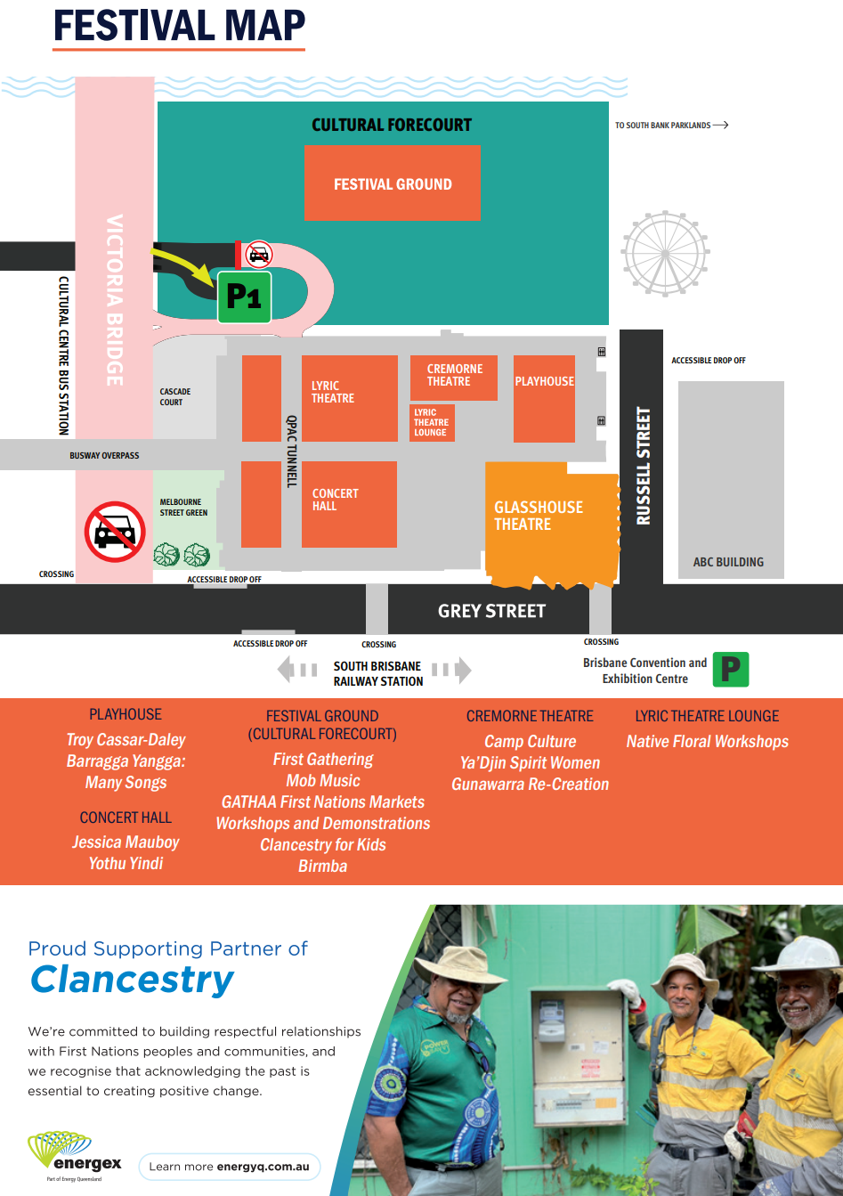 Clancestry 2026 festival ground map